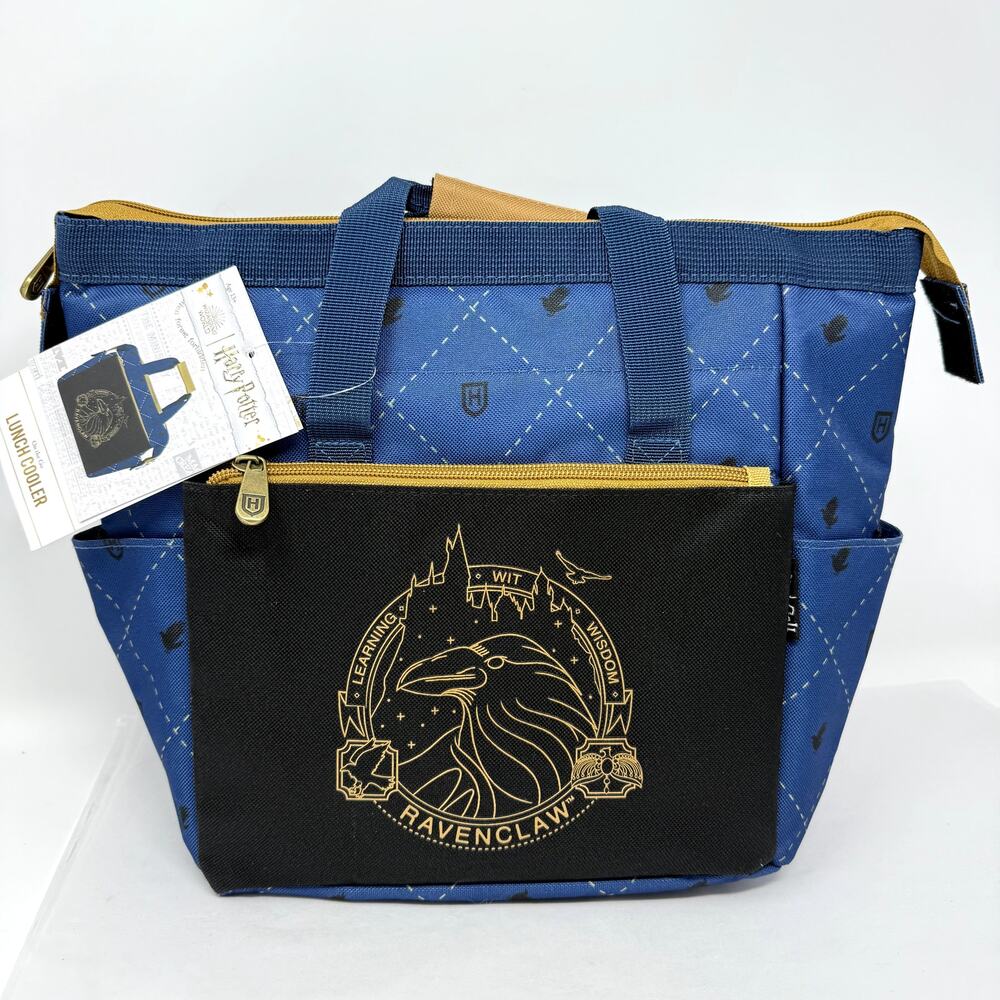 Harry Potter Ravenclaw Lunch Cooler Insulated Blue dark academia Hogwarts core